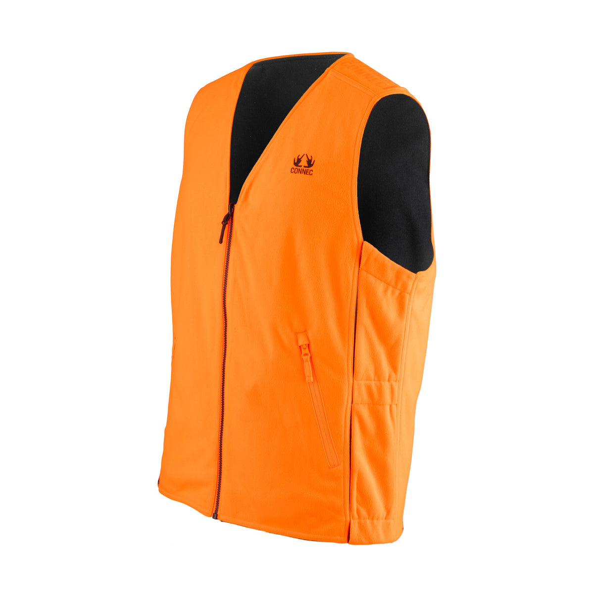 REVERSIBLE BLAZE ORANGE VEST FOR HUNTING