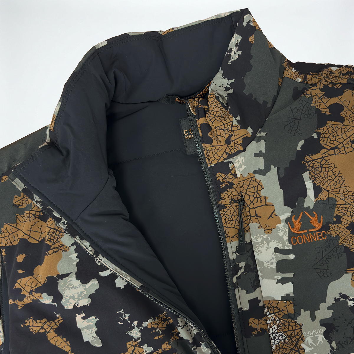 ACTIVE STRETCH CAMO VEST INSULATED