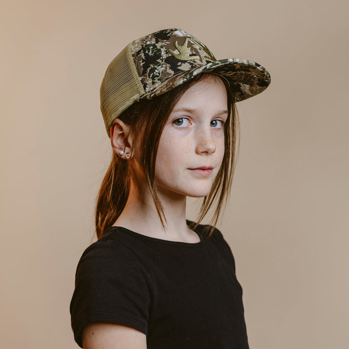 JUNIOR CONNEC CAMO CAP OUTVISION OUTSIGHT