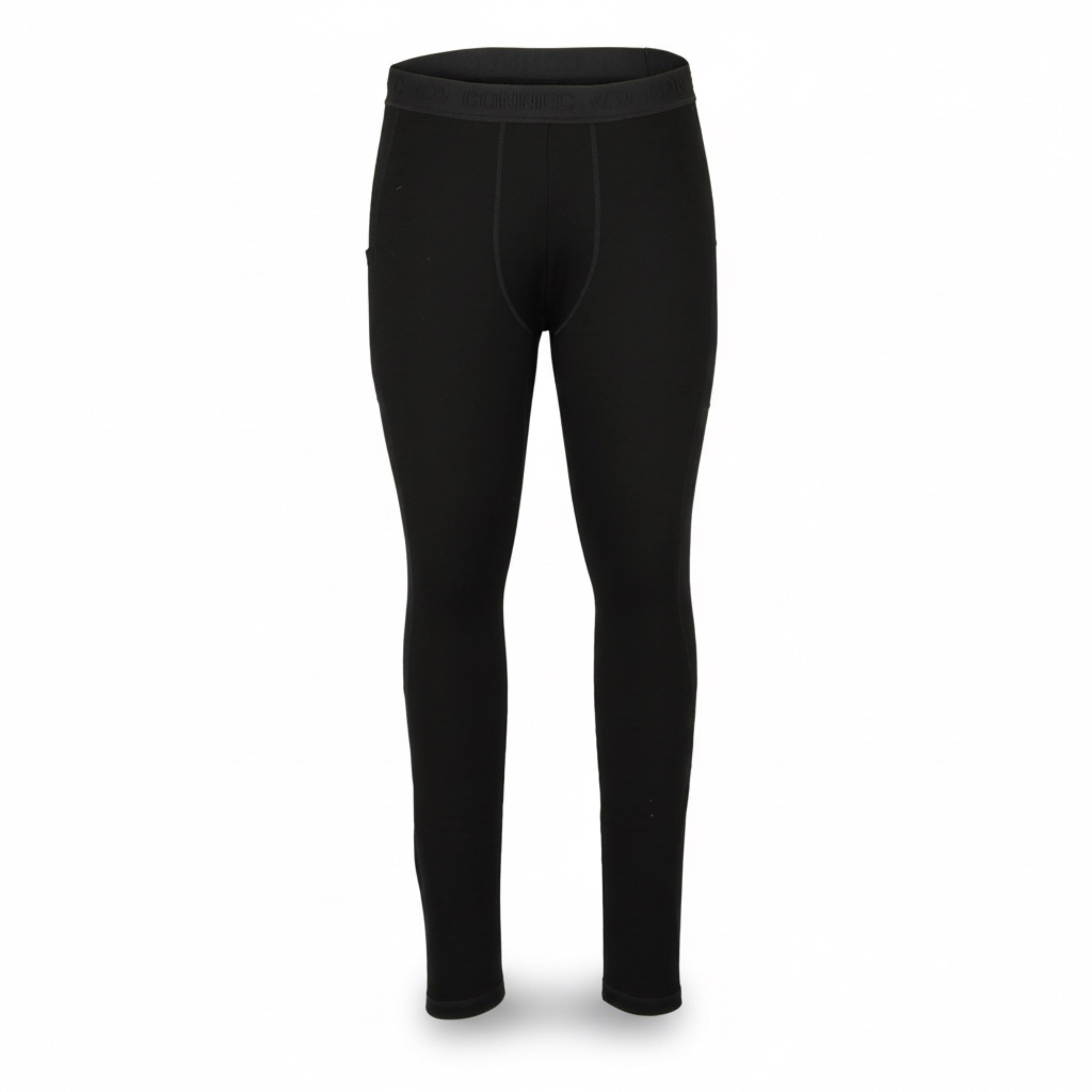 MERINO BASE LAYER BOTTOM - 240 BLACK MOOSE