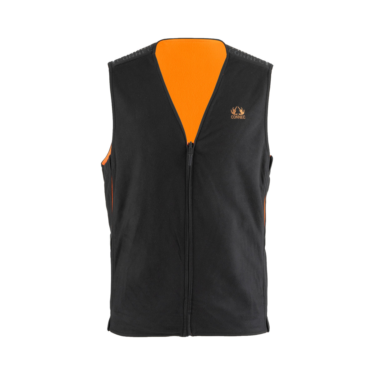 REVERSIBLE BLAZE ORANGE VEST FOR HUNTING