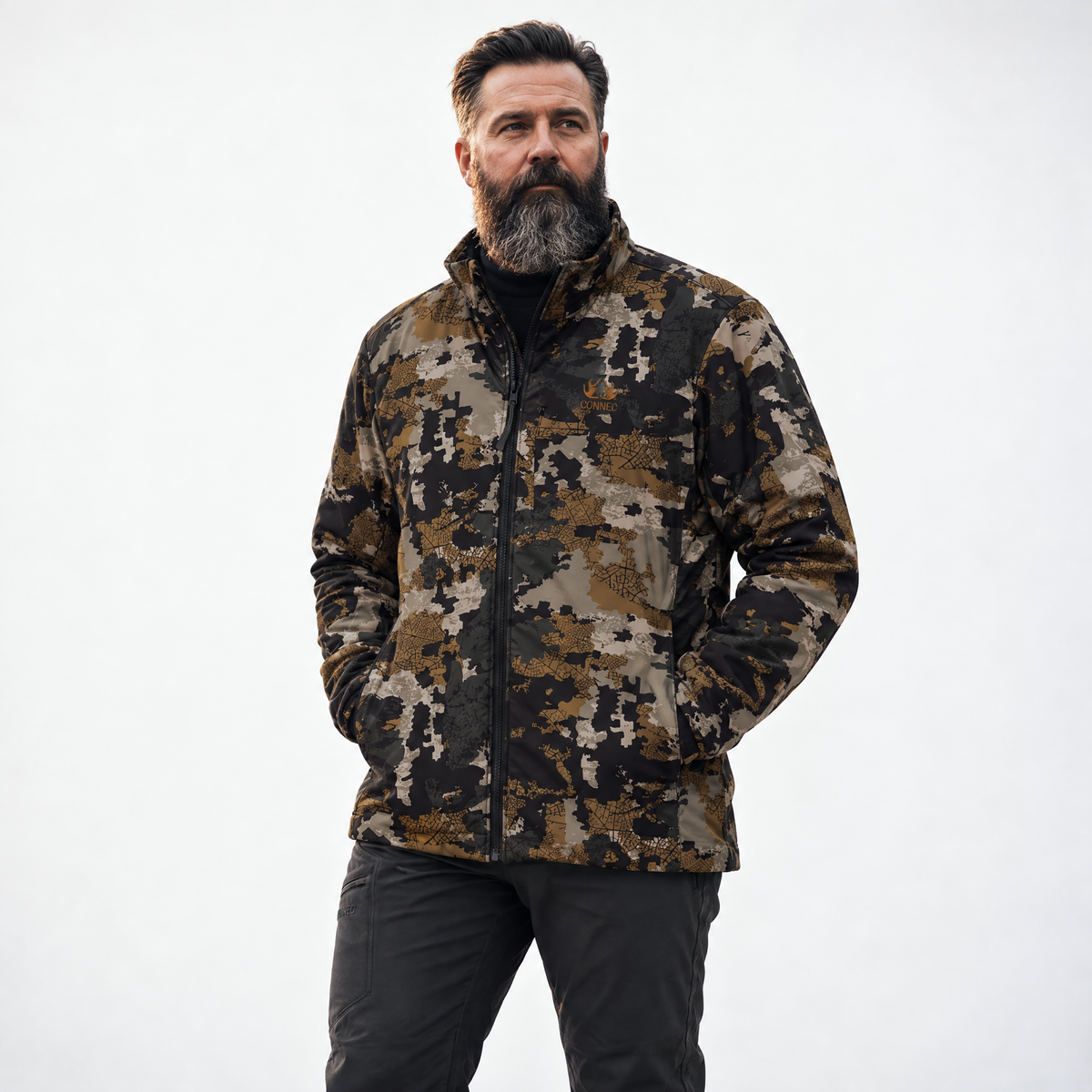 ACTIVE STRETCH CAMO JACKET INSULATED