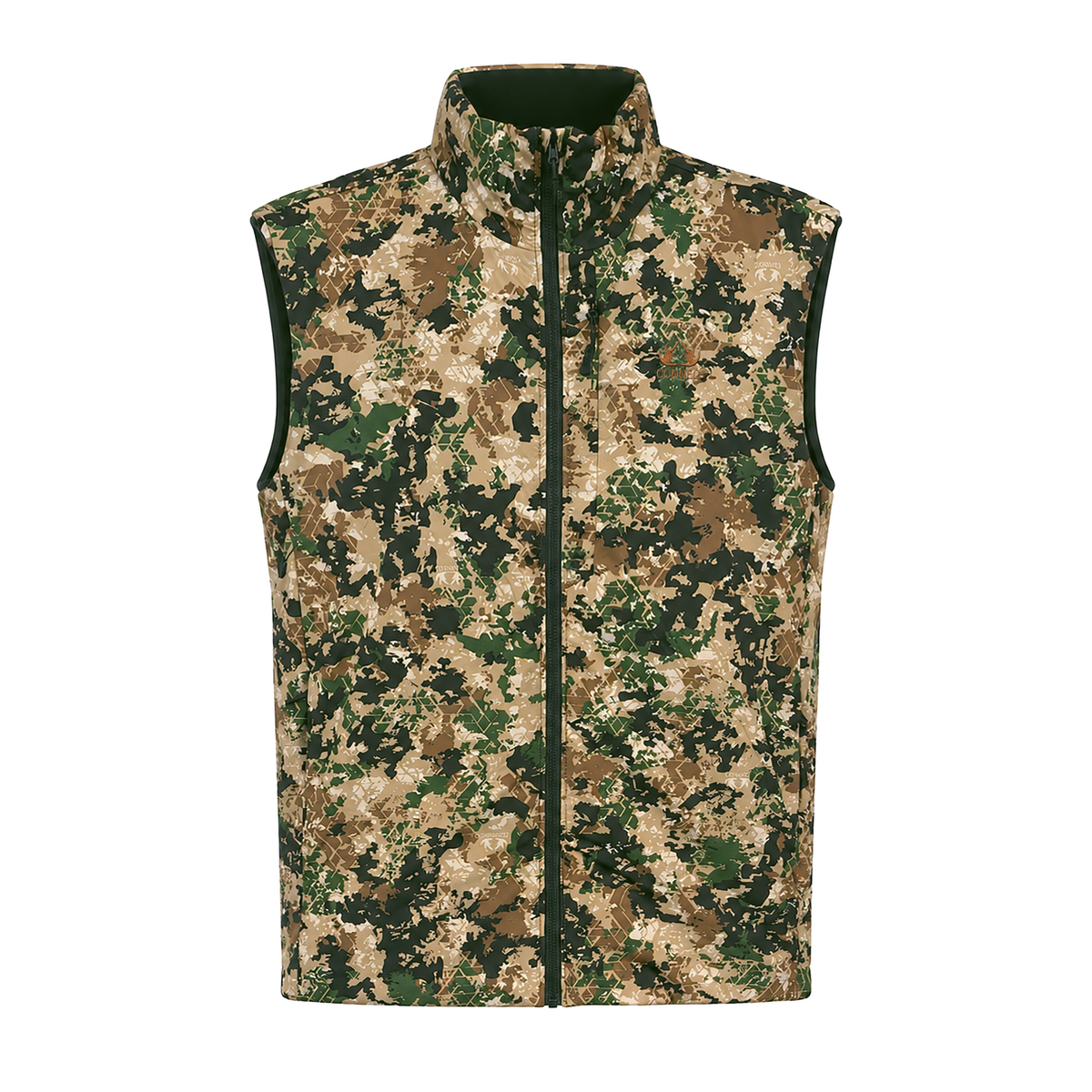 ACTIVE STRETCH CAMO VEST INSULATED