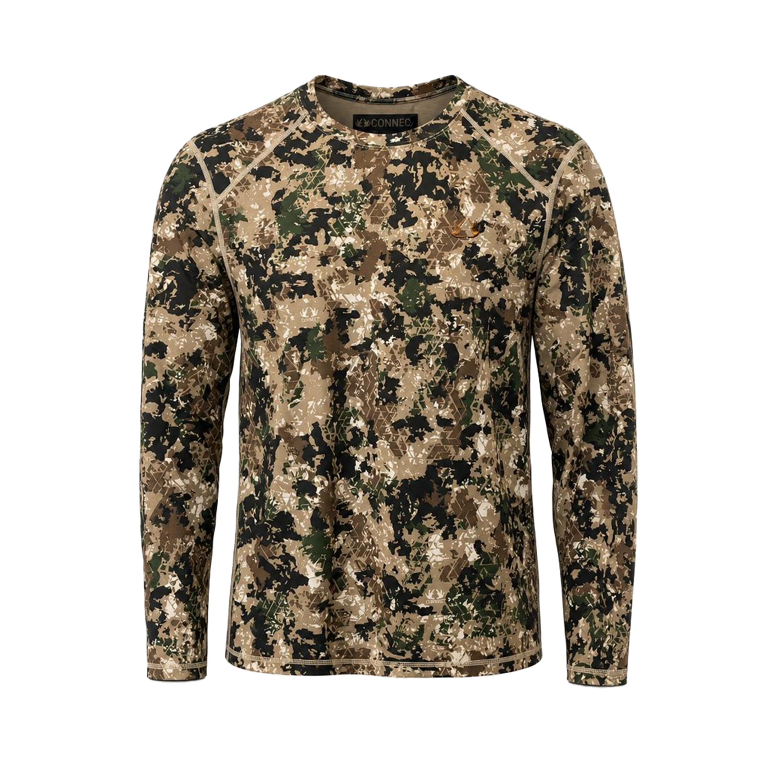 MERINO BASE LAYER TOP - CAMO
