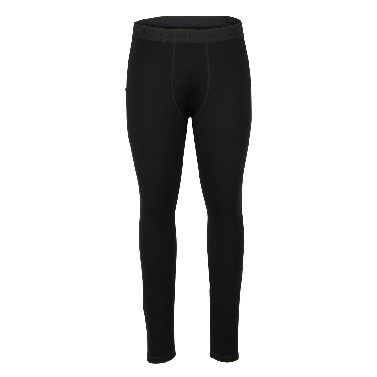 MERINO BASE LAYER  BOTTOM - 240 BLACK MOOSE