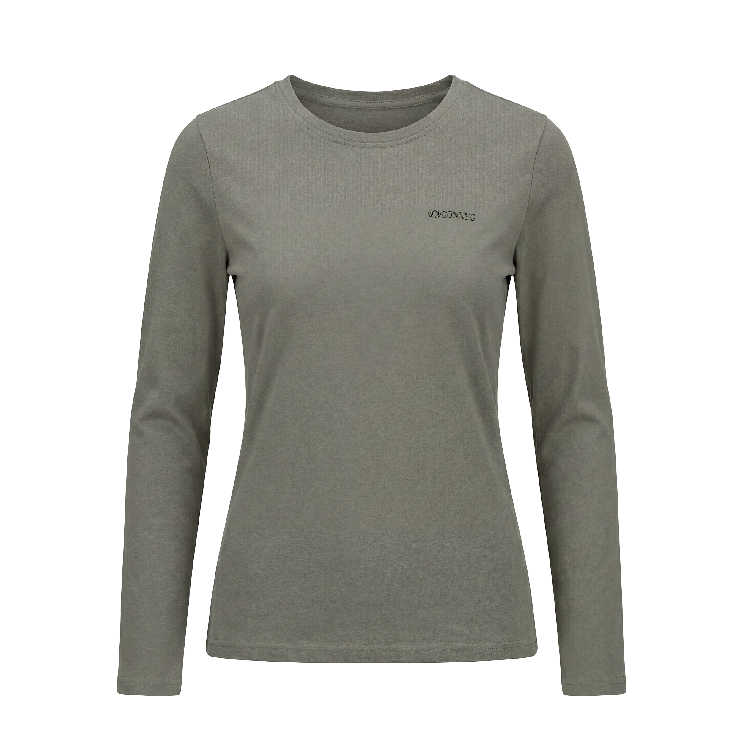 W CONNEC LS CREWNECK