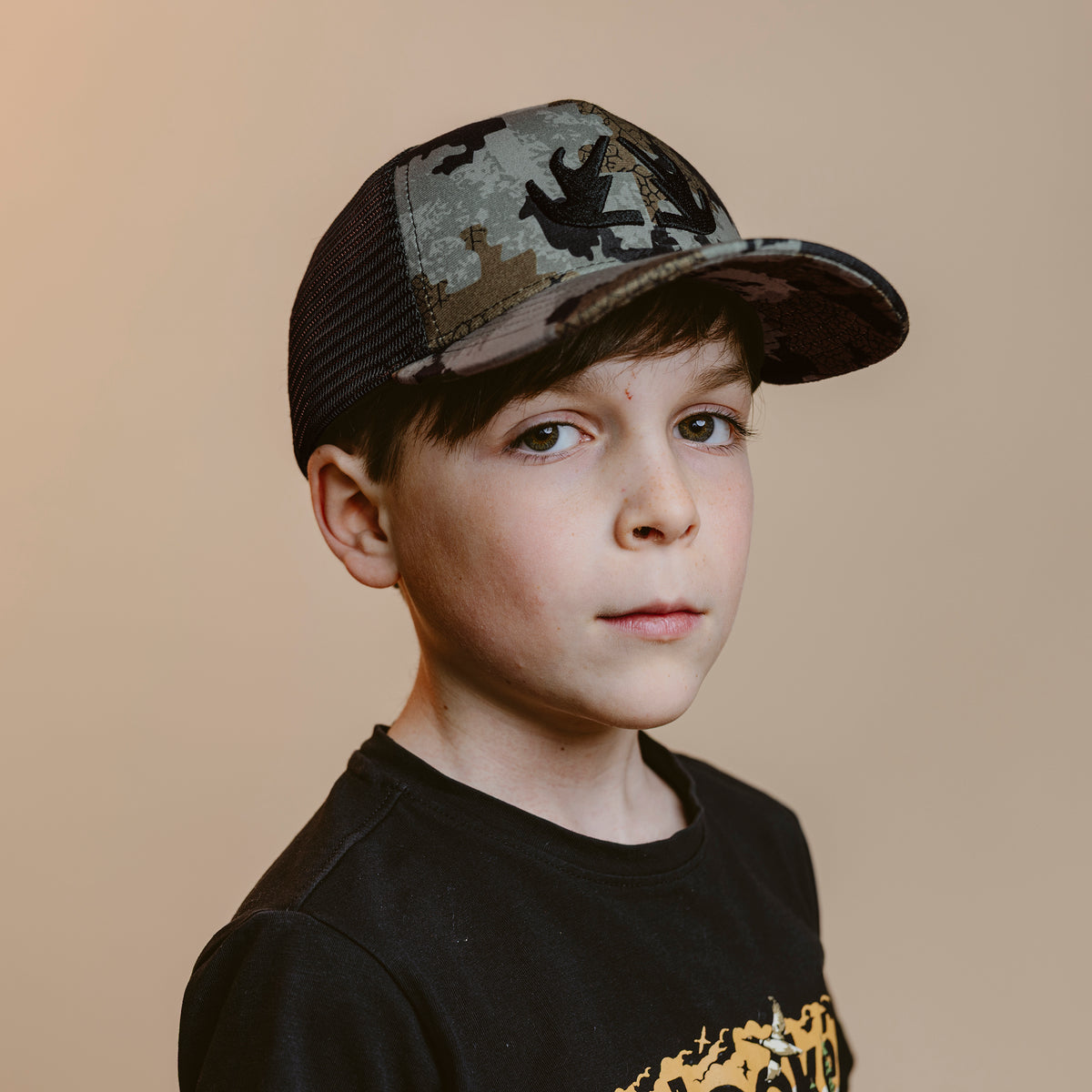 JUNIOR CONNEC CAMO CAP OUTVISION